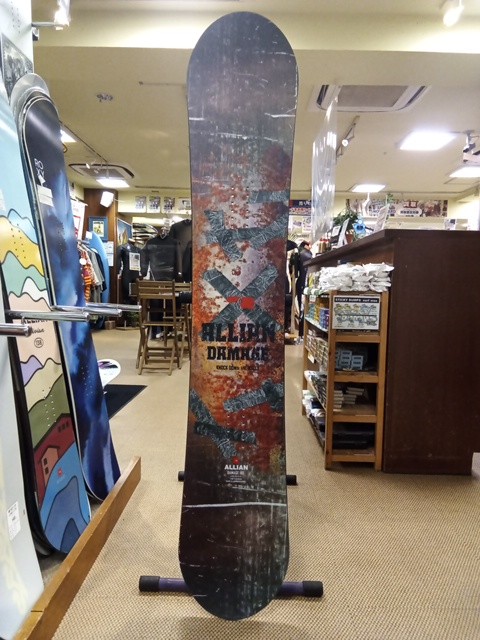 21-22【ALLIAN】DAMAGE 155cm | ムラサキスポーツの中古スノーボード