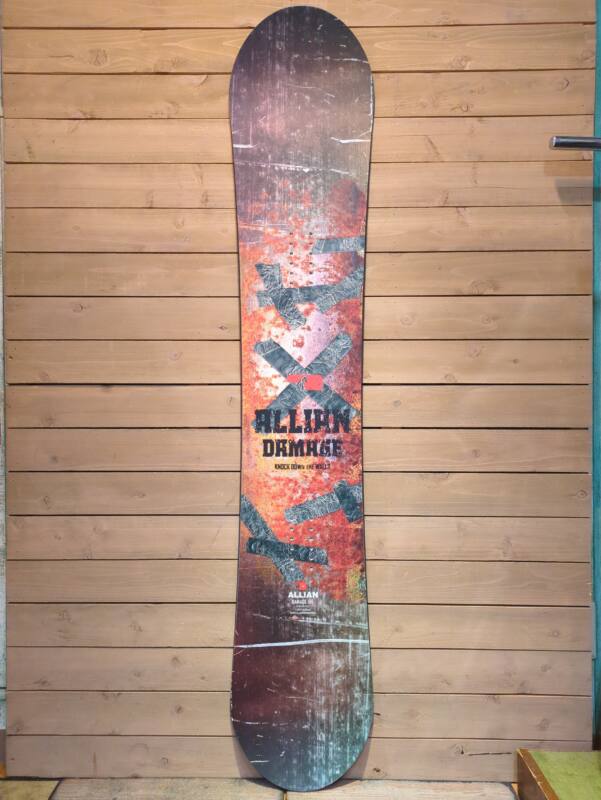 21-22【ALLIAN】DAMAGE 155cm | ムラサキスポーツの中古スノーボード