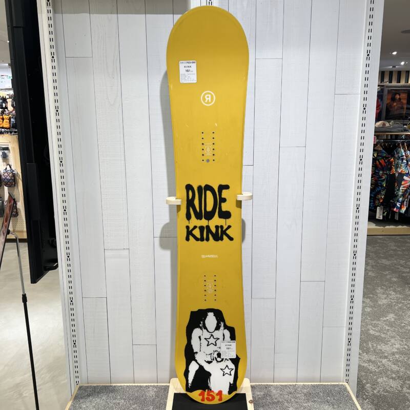 23-24 RIDE KINK 158cm | ムラサキスポーツの中古スノーボード専門サイト