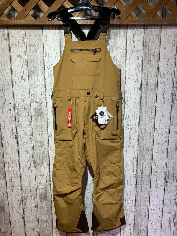 VOLCOM】20-21 RAIN GORE-TEX BIB OVERALL〈TEK〉Sサイズ | ムラサキ