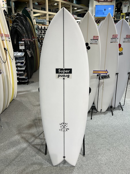 SUPER BRAND】 SERIAL KEELER 5'4″ ※新品未使用ボード | ムラサキ